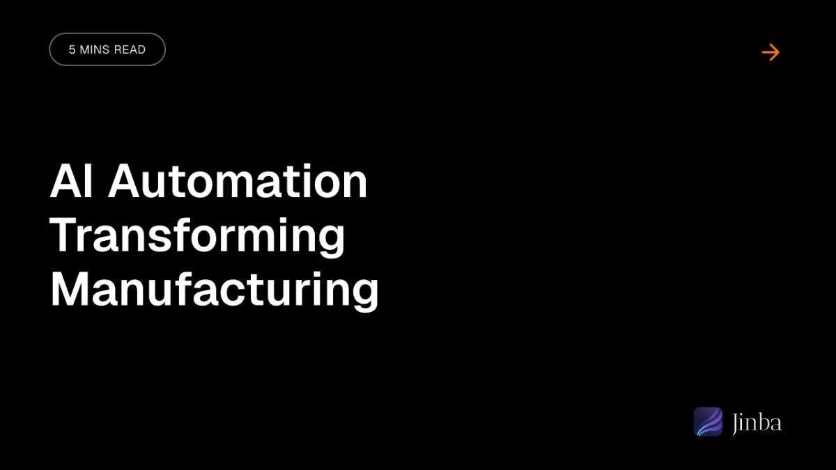 7 Ways AI Automation is Transforming Manufacturing Workflows in 2026